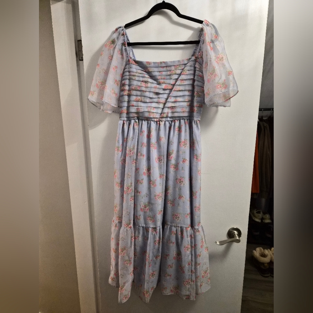 Abercrombie Floral Dress (L)